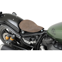 (image for) Small Low-Profile Spring Solo Seat - Distressed Brown