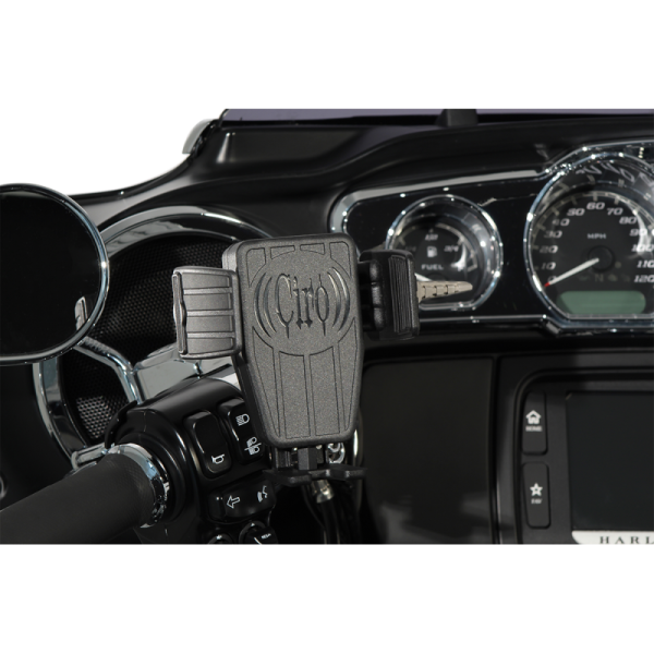 (image for) Cybercharger Phone Holder with Black Perch Mount