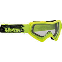 (image for) Moose Offroad Qualifier Agroid Goggle, Hi-Viz