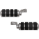 (image for) Drag Specialties Soft-Ride M-Eight Driver Footpegs, Chrome
