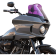 (image for) Klock Werks Kolor Flare Windshield, 8" Purple