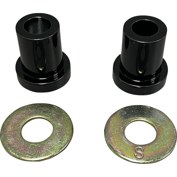 (image for) LA Choppers Solid Riser Bushings - Gloss Black