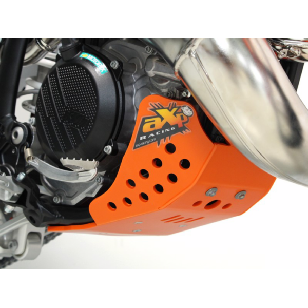 (image for) AXP Racing Plastic Skid Plate - KTM 250/300 XC-W 24-26 - Orange