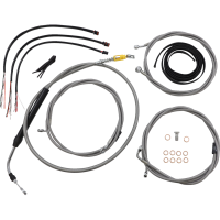 (image for) Stainless Complete Cable Kit (18-20in Bars)