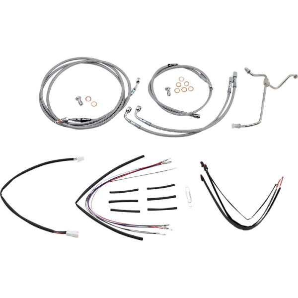 (image for) Ape Hanger Install Kit - Stainless Steel