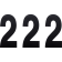 (image for) Standard Numbers - 6" Black - No. 2