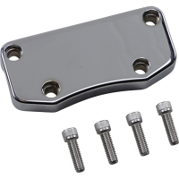 (image for) Billet Top Handlebar Clamp Chrome Smooth