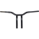 (image for) Gloss Black 1 1/4" One-Piece Kage Fighter T-Bars, 12" End Rise