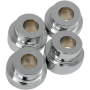 (image for) Angled Riser Bushing Kit - 10 Degree Chrome