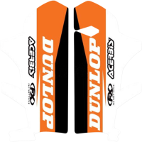 (image for) Factory Effex Lower Fork Guard Graphics - KTM EXC/SX/XC 15-22
