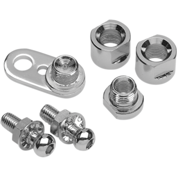 (image for) Drag Specialties Turn Signal Swivel Kit Chrome