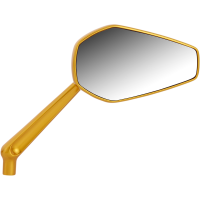 (image for) Mini Stocker Mirror, Gold Anodized, Right
