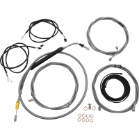 (image for) Stainless Plug-and-Play Cable Kit (15-17in Bars)