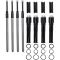 (image for) S&S Quickee Pushrod Kit with Gloss Black Covers