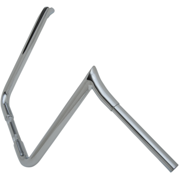 (image for) LA Choppers 1 1/4" Prime Ape Handlebars, Chrome, 14" End Rise