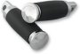 (image for) Male-Mount Footpegs Rubber-Wrapped Chrome