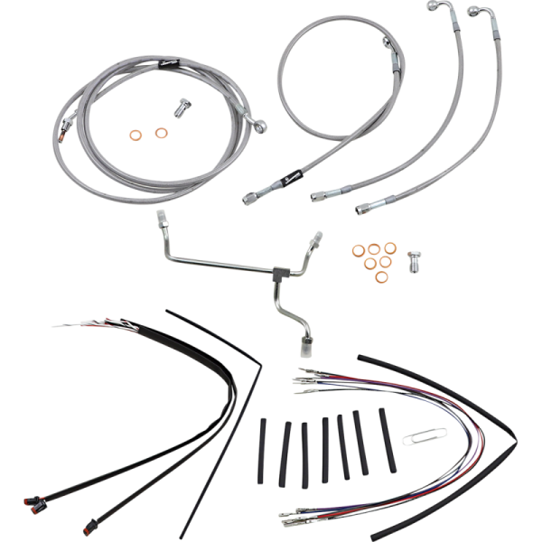 (image for) Ape Hanger Install Kit - Stainless Steel