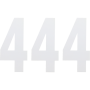 (image for) Standard Numbers - 6" White - No. 4