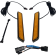 (image for) LED Front Fork Lightz - Amber/Black