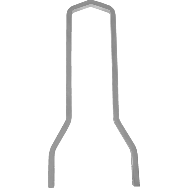 (image for) Drag Specialties Square Tall Sissy Bar (Chrome)