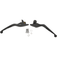 (image for) Slotted Wide Blade Lever Set Matte Black