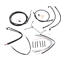 (image for) Ape Hanger Install Kit - Black Vinyl