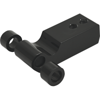 (image for) Headlight Extension Block Black (Long)