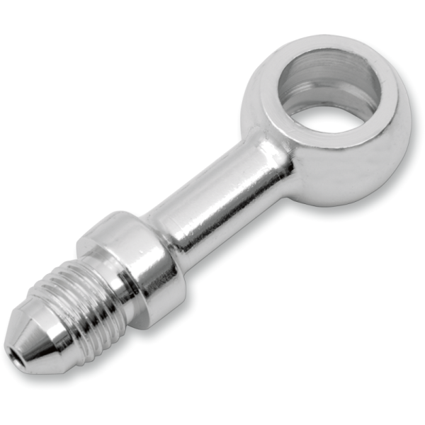 (image for) Drag Specialties Chrome Fitting 3/8"/10 mm banjo x AN-3 male straight