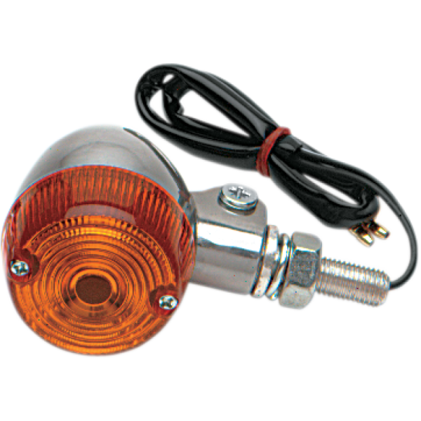 (image for) K&S TECHNOLOGIES Polished Round #1 Marker Light (Single Filament)