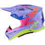 (image for) Alpinestars S-M10 Supertech Helmet - Jettson, Purple/Pink - Size XL