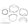 (image for) Karbonfibr Designer DOT Handlebar Kit - 12-14 in. Apes