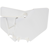 (image for) Front Number Plate - White