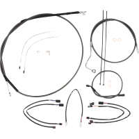 (image for) Black Pearl Handlebar Installation Kit (10" Apes)