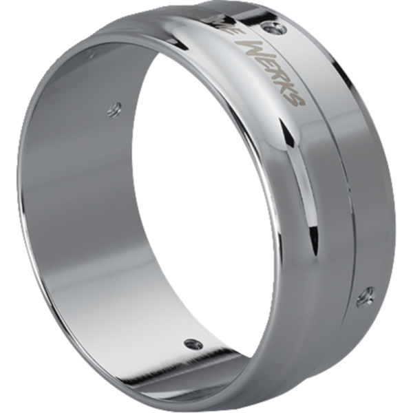 (image for) Khrome Werks End Caps - Race, chrome