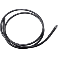 (image for) Black Vinyl-Coated Stainless Steel Brake Line 56"