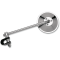 (image for) Stamped Steel Clamp-On Mirror, 4" Head, 8" Stem