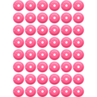 (image for) Round Grand Digger Support Plate - Pink (48 Pk.)