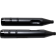 (image for) 4 1/2" MK45 Performance Mufflers - Black / Black Machined Thruster