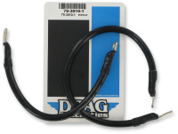 (image for) Drag Specialties Battery Cable Kit - Solid Black 79-3010-1