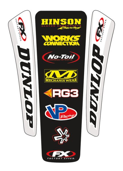 (image for) Factory Effex Rear Fender Kit - Universal (all)