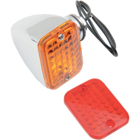 (image for) Rectangular Mini Marker Light - w/ Single-Filament Bulb