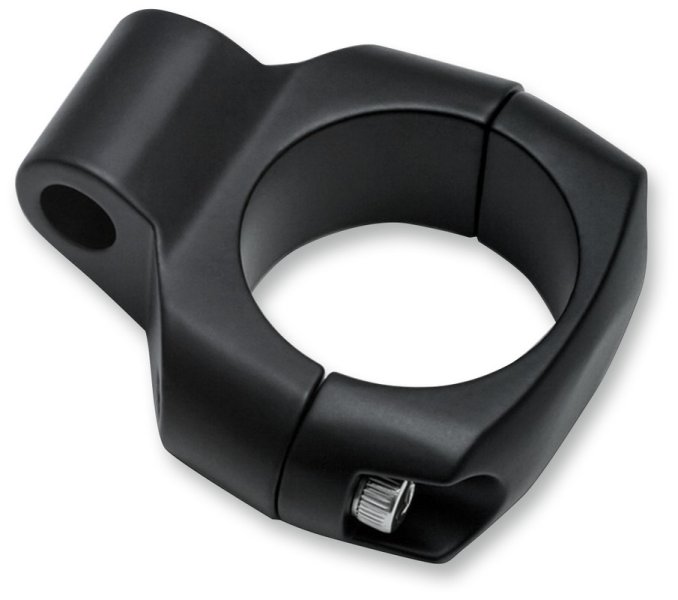 (image for) Replacement Mounting Brackets, Satin Black, 1 1/4" Handlebars