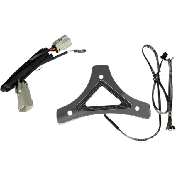 (image for) Custom Dynamics Run/Brake Backrest LED Light Chrome