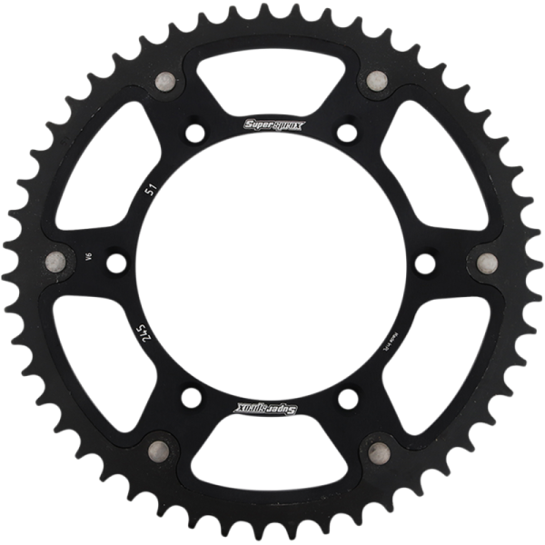 (image for) SUPERSPROX Rear Sprocket - 51T (Stealth/Black)