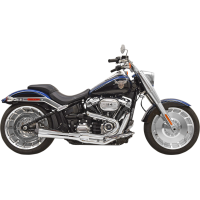 (image for) Bassani Road Rage Gen II 2-Into-1 System Chrome (FXBR/FLFB/FXDRS)