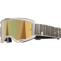 (image for) Alpinestars Vision 5 Goggle, Hollow Wind with Mirror Gold Lens