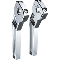 (image for) 8" Chrome Pullback 1" Handlebar Riser Kit