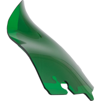 (image for) Kolor Flare Windshield 6.5" Green