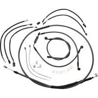 (image for) Karbonfibr Designer DOT Handlebar Installation Kit, 12"-14" Apes