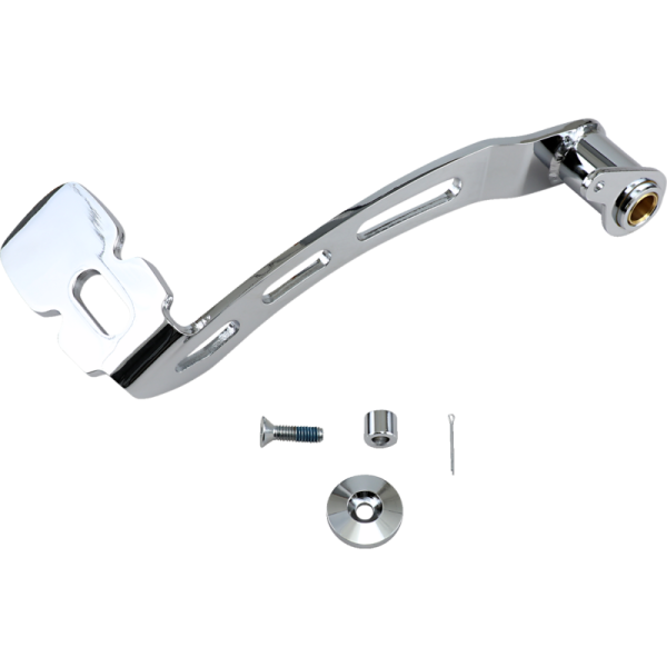 (image for) Slotted Extended Brake Pedal Chrome (99-07)